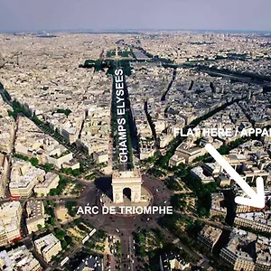 Cosy Arc De Triomphe Champs Elysees Parigi